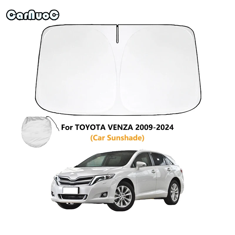 

For TOYOTA VENZA 2009-2024 Car Sunshade Sun Shade Front Rear Window Film Windshield Visor Cover UV Protect Reflector