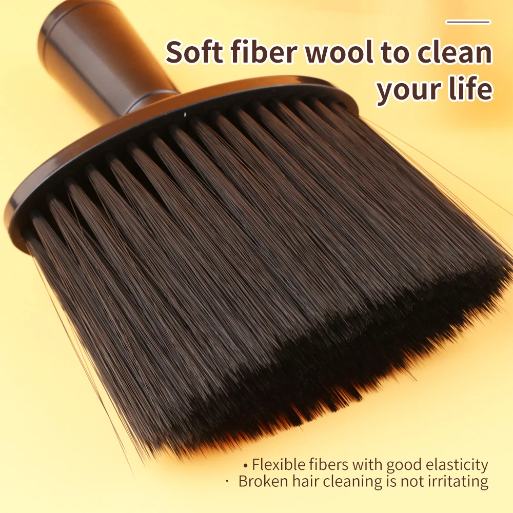 فرشاة تناثر الشعر للجنسين من Gute: صوف PP+نايلون، خياران للألوان، للاستخدام المنزلي في الصالونات/الشعر الناعم