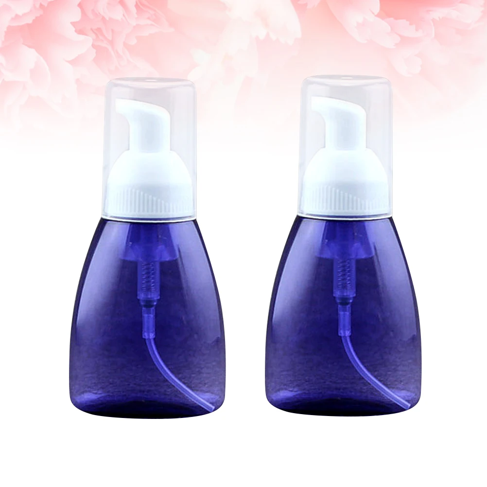 2-delige hervulbare sprankelende flesreiscontainers voor toiletartikelen Schuimlaars