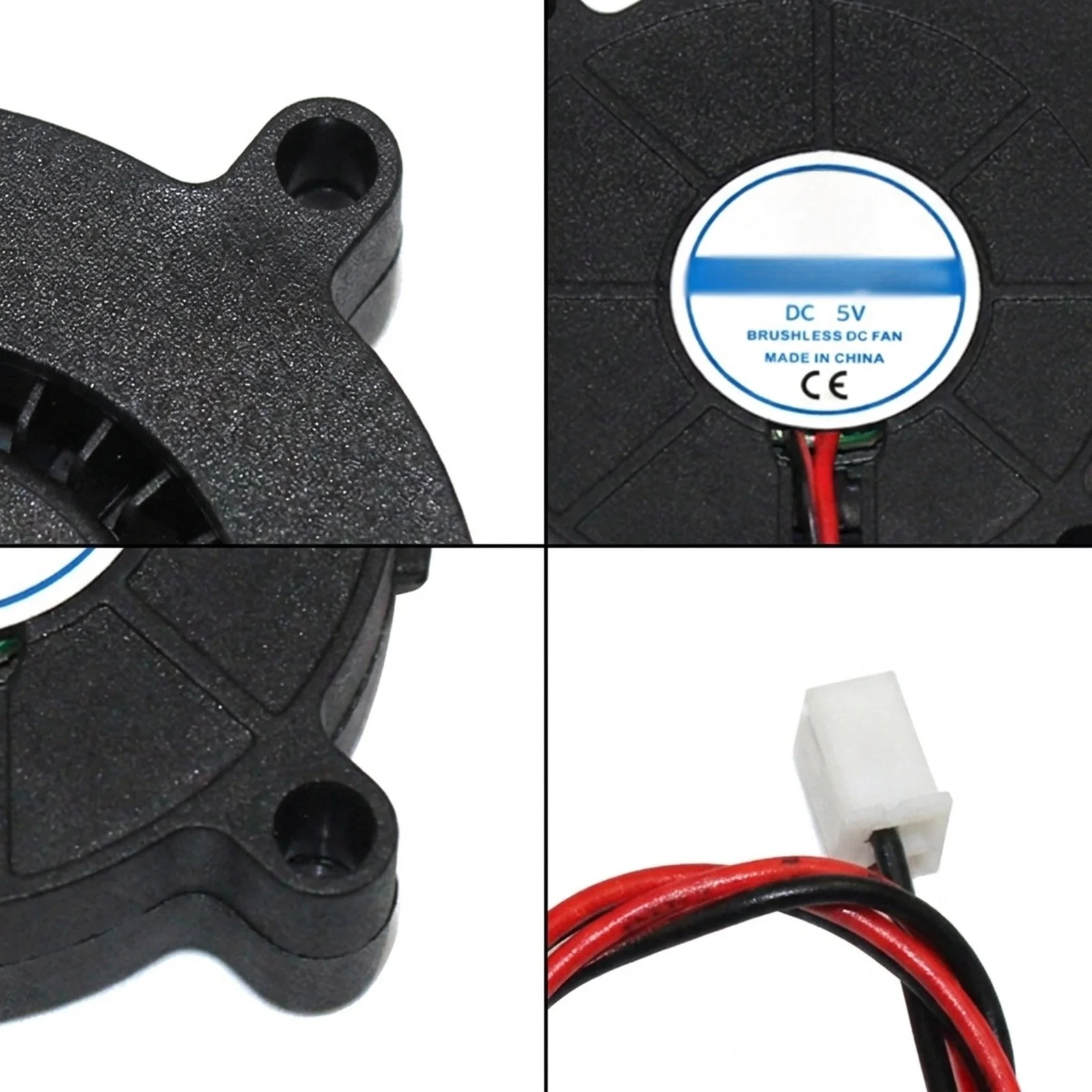 5015 Size Radial Blower Fan DC 5V 12V 24V for For printer Parts and Small Electronics Cooling 50x15mm Low Noise 25dB Oil Bearing