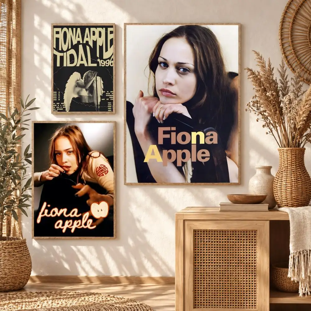 Alternative Singer F-Fiona apple Painting Calligraphy Modern Canvas Wall Art Prints for Living Room Decor | Wall Decals