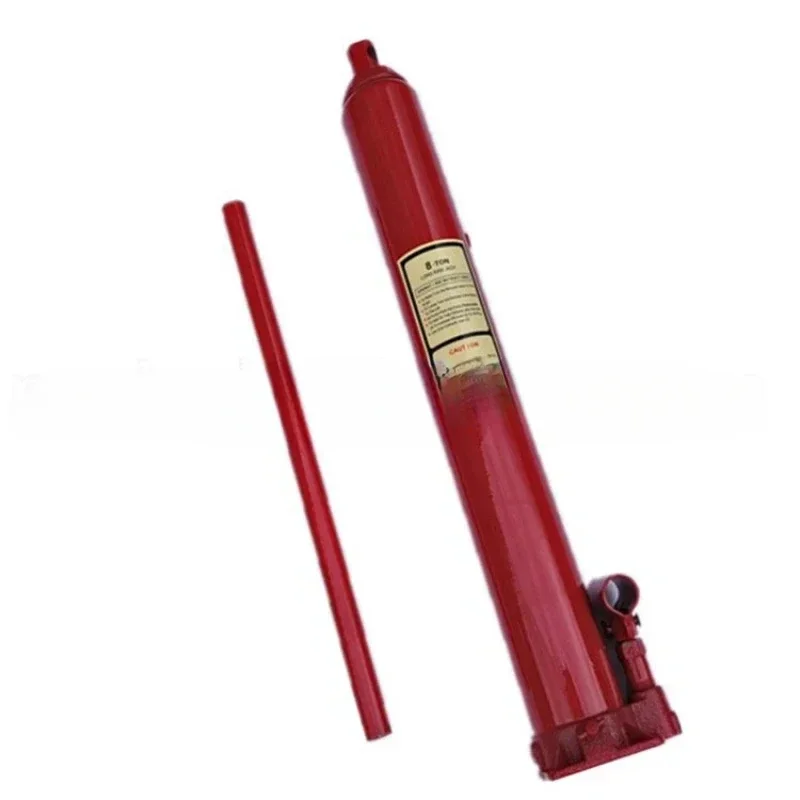 Factory 8t hydraulic long plunger jack with single piston pump, used for engine crane