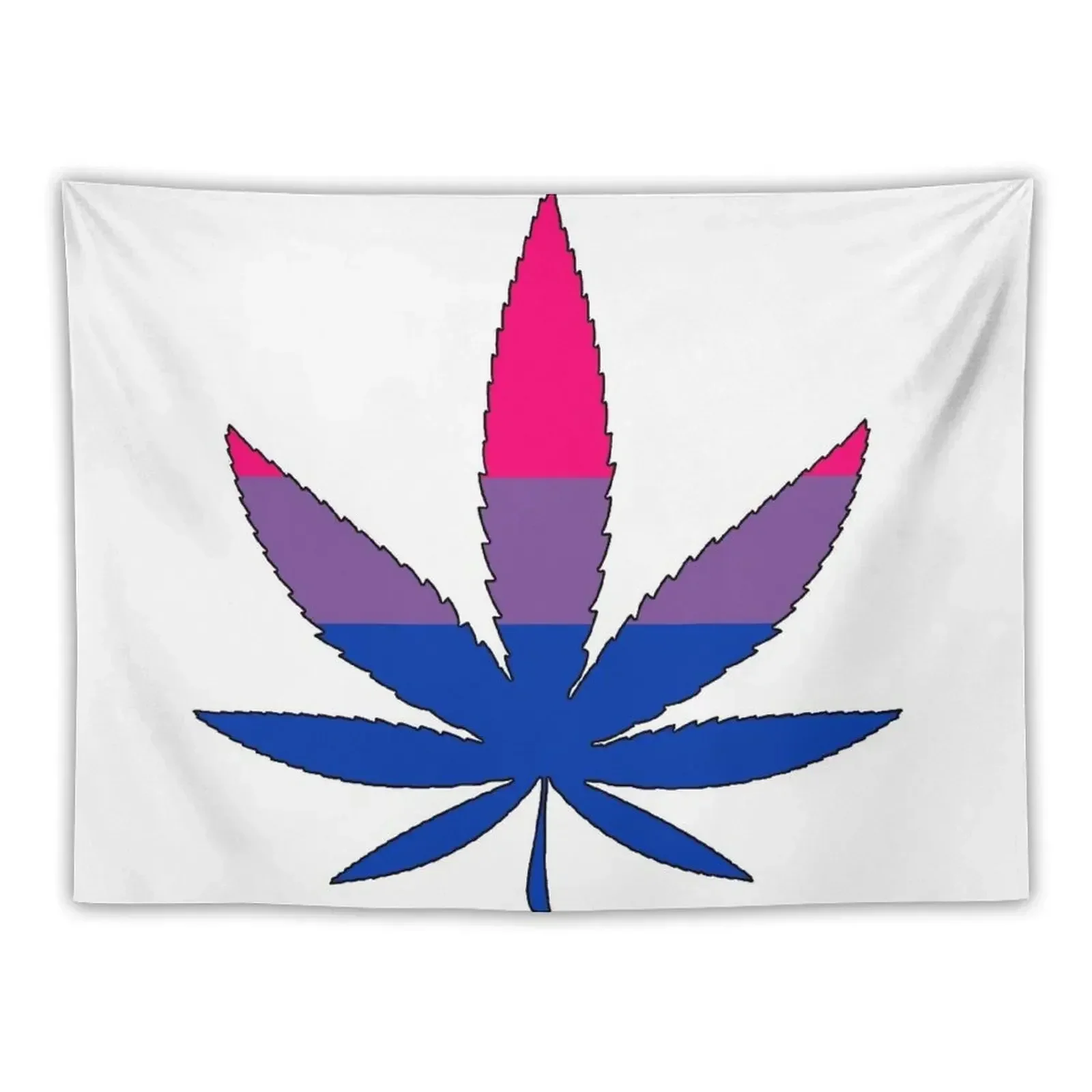 

Bisexual Pride Flag - Weed Tapestry Room Decor For Girls Room Aesthetic Room Decorations Aesthetic Tapestry