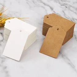 Kraft Paper Tags Card Gifts Bags Hang Labels Blank Gift Tags for Wedding Birthday Baby Shower Party Packaging Supplies 100pcs