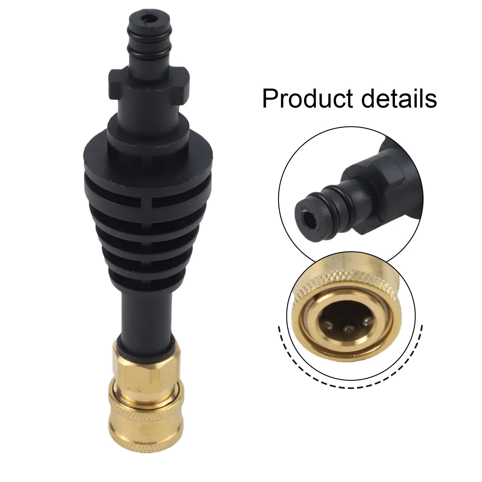 Adapter for WORX WA4013 Short Lance Pressure Washer Accessory Model 60046622 Allows Conversion from Long to Short Lance