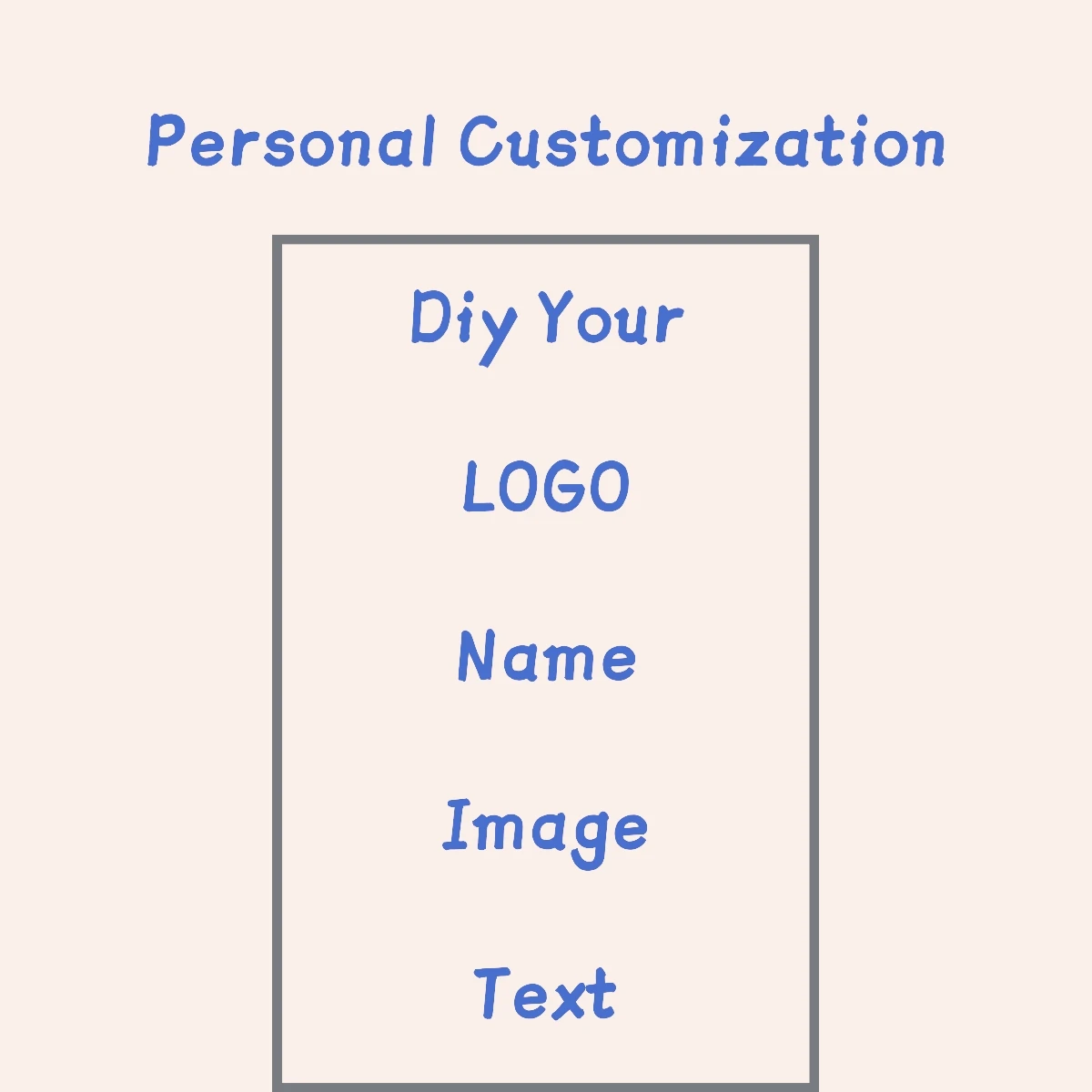 3 دولار أمريكي لتكلفة طباعة التخصيص الشخصي
