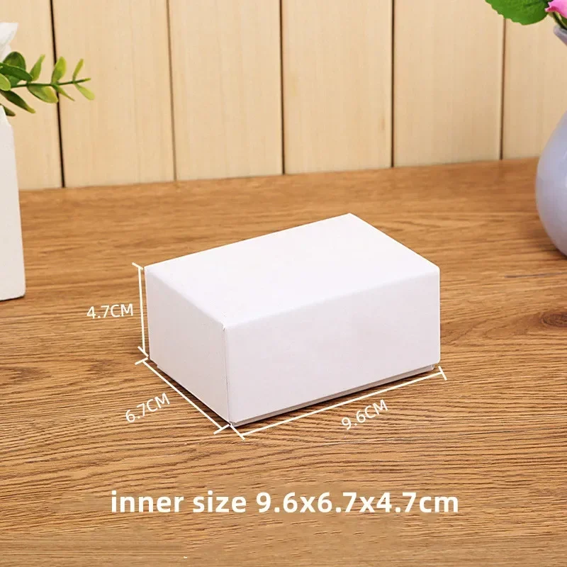 20pcs Hard Cardboard Gift Boxes Small Jewelry Box With Cover Wallet Watch Perfume Packaging Boxes