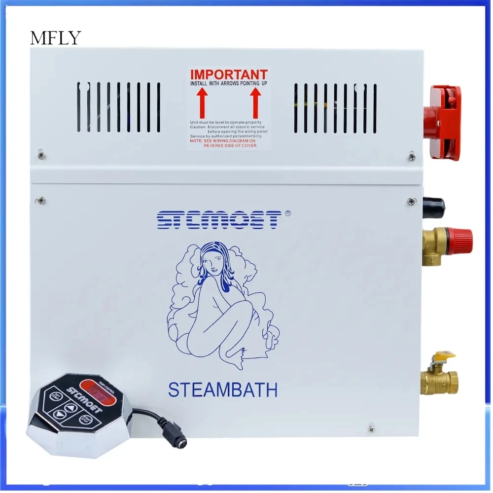 Steam Generator Sauna Bath Steam Machine 3KW/4.5KW Sauna Generator SPA Fumigation Machine with Digital Controller