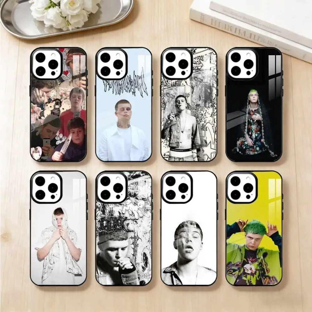 

Yung Lean Rapper Phone Case For iPhone 14,16,15,13,17,12,Plus,Pro,Max Magnetic For Magsafe Frosted Cover