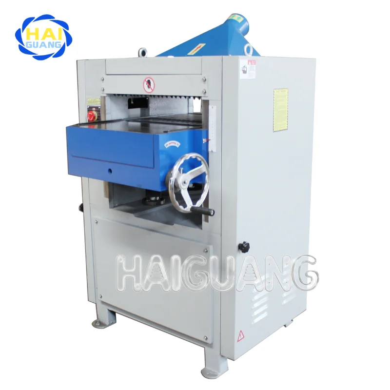 Professional Heavy-duty Double Side Woodworking Thickness Planer Industrial Carpentry Machine Tools with 7.5KW Powerful Motor