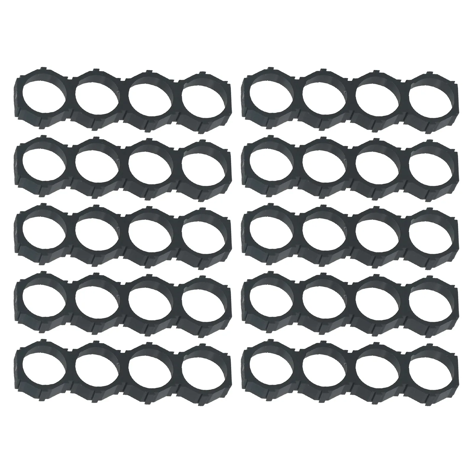 10Pcs Battery Holder Bracket Plastic Brackets Li-ion Cell Holder Case Support Stand For DIY 21700 Battery Packs