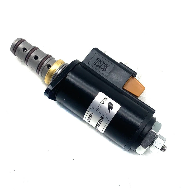 Apollo Excavator Hydraulic Solenoid  Spare Part KWE5K-31/40E30-701A For CAT E320B E320C