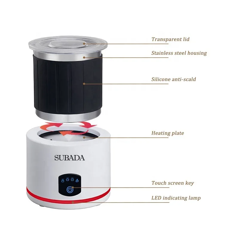 Blenders 4 in1Electric Frother Machine Steam Milk Foam maker Hot Chocolate heater for make coffee Foam соковижималка електро