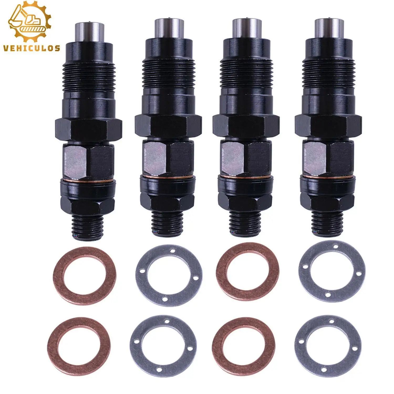 4D56 4D56T Nwe 4PS New Diesel Fuel Injector Fit For Mitsubishi Pajero Triton Delica Spacegear 2.5L With 3 Months Warranty