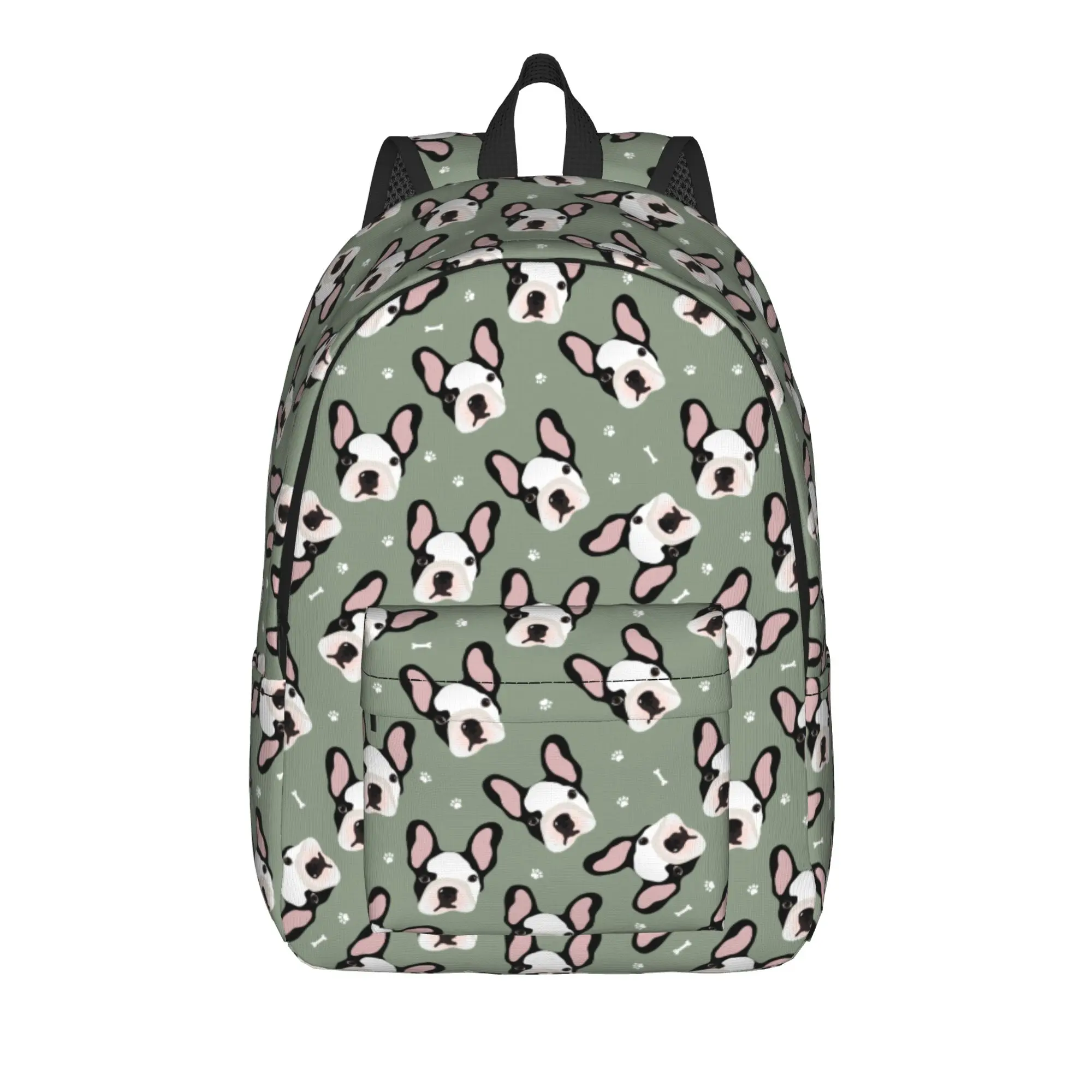 Bulldog Dog Backpack for Men Women Cool Student Business Daypack Animal Laptop Shoulder Bag Outdoor