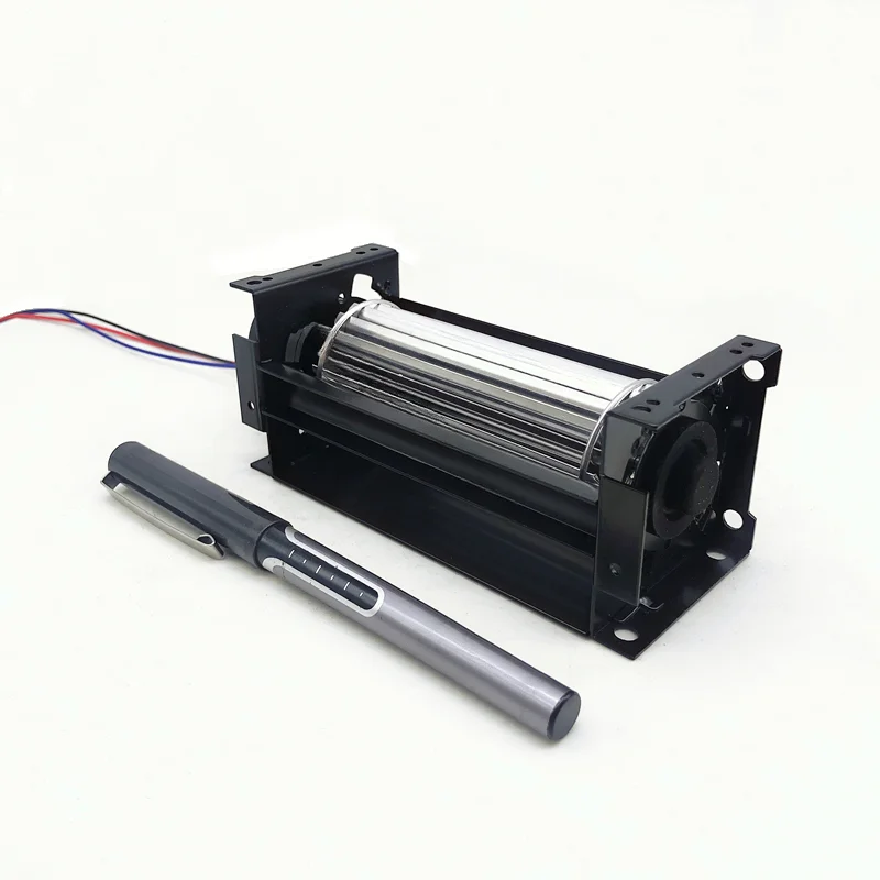 12V 24V 50mm DC Silent Cross Flow Fans Air Curtain Tangential Fan Blower