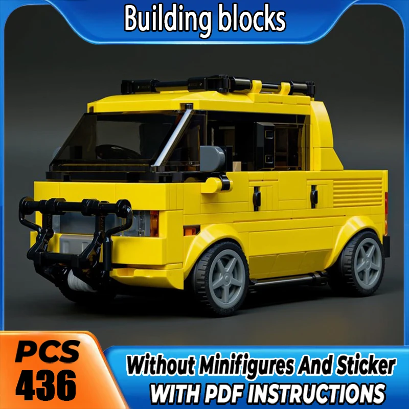 MOC Premium Building Blocks JDM Kei Van Model DIY Assemble Bricks High Precision Collectible Toy Holiday Christma Gift