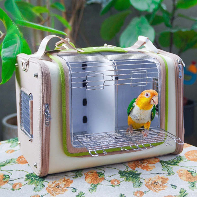 Accessories Indoor Cockatiel Plastic Bird Cages Pigeon Goldfinch Stand Breeding Bird Cages Aviary Jaula Para Aves Pet Supplies