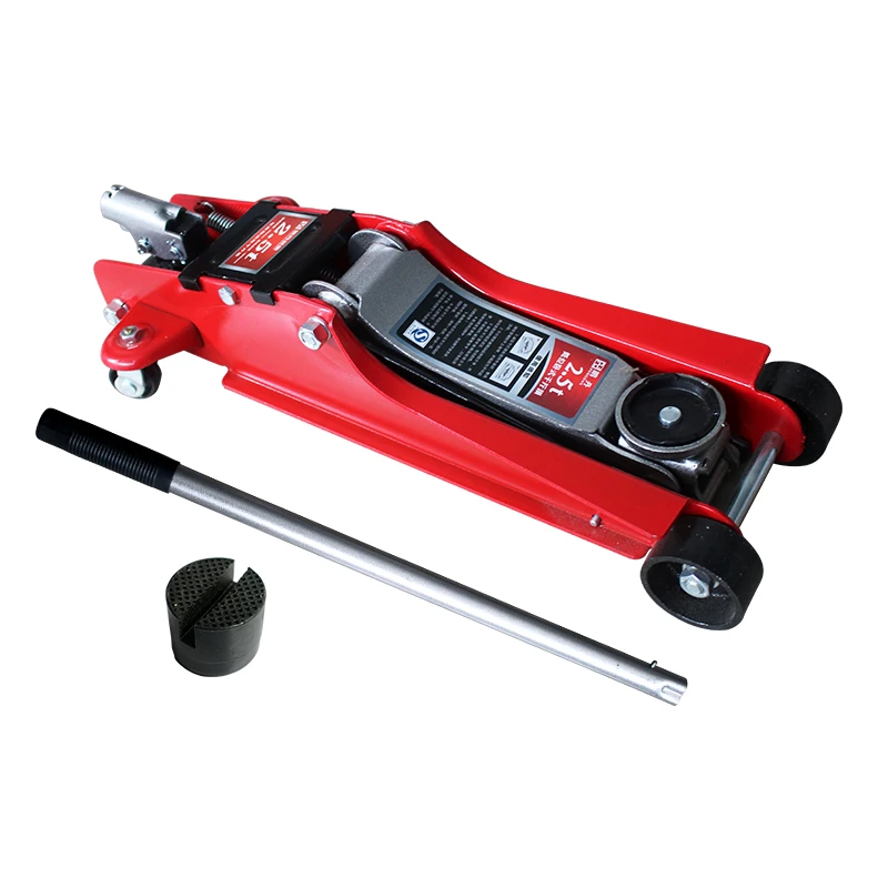 Vehicle Mounted Portable 2.5-Ton Low Horizontal Hydraulic Lifting Jack Wheel Frame Off-Road Vehicle Sedan Tire Repair Tool