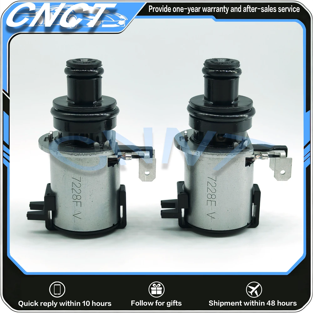 Original New TR580 TR690 CVT Transmission Solenoid Valve Kit 4PCS AWD + Primary Up + Primary Down + TCC Solenoid For Subaru
