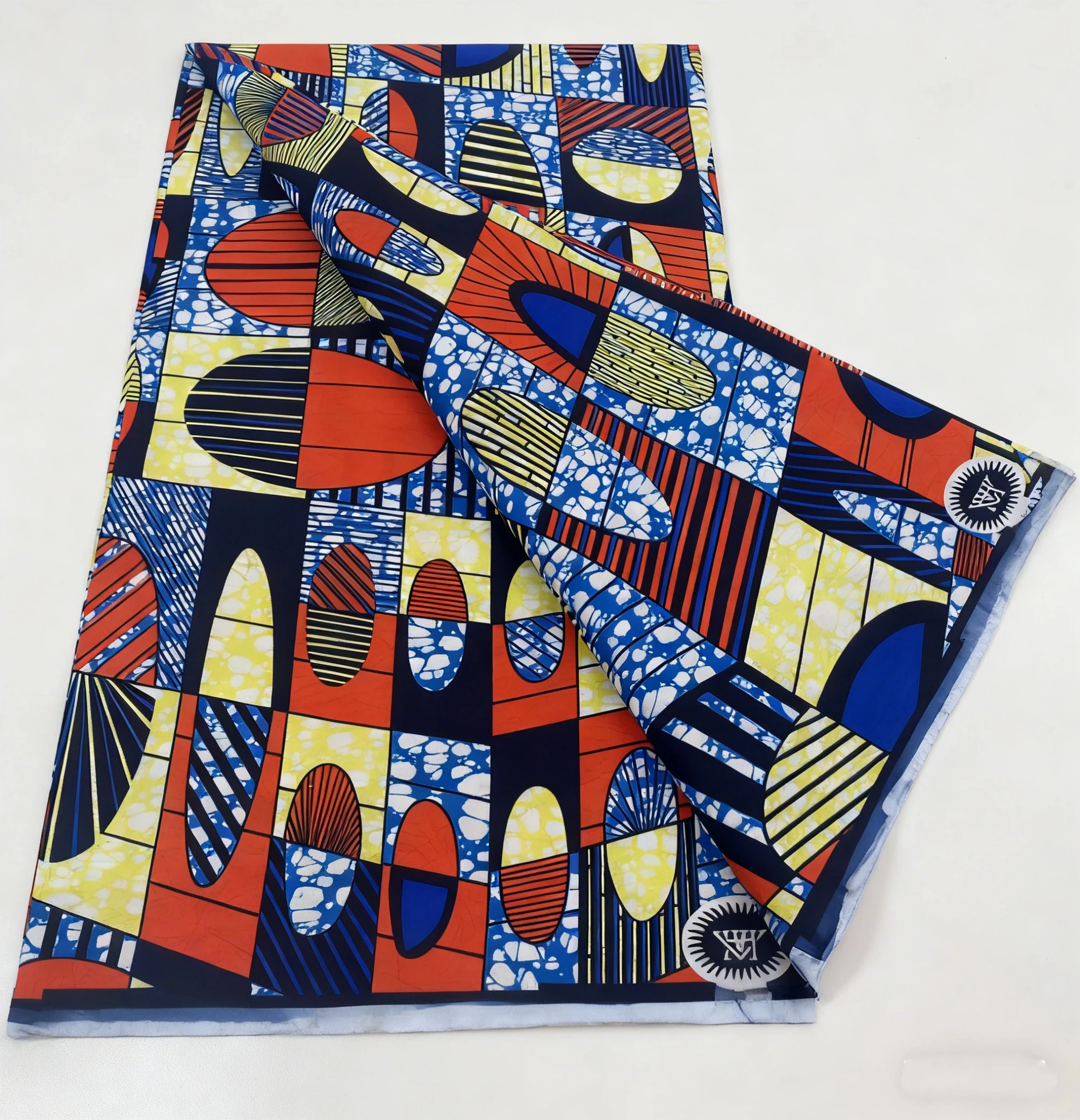 

Hot sales 2025 New Colorful Ankara Wax Fabric Guaranteed Veritable African Wax Printed Fabric 100% Cotton Soft for Women Sewing