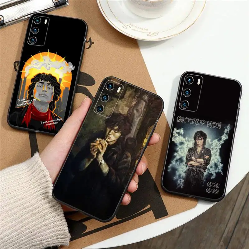 Viktor Tsoi Кино Movie Phone Case For Honor 70 60 50 30 V30 7A Pro 20 10 Lite 7C 9X 10I 8X 8S 20I Psmart Z Soft Cover