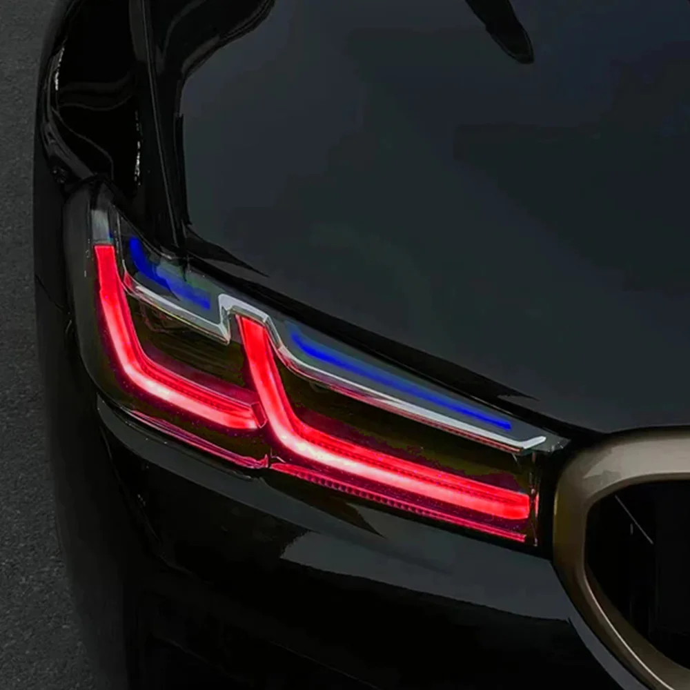 Non RGB Blue Red Yellow Angel Eye DRL Boards For BMW G30 G31 LCI F90 M5 Daytime Running Light Brightly Daylight Lightsource