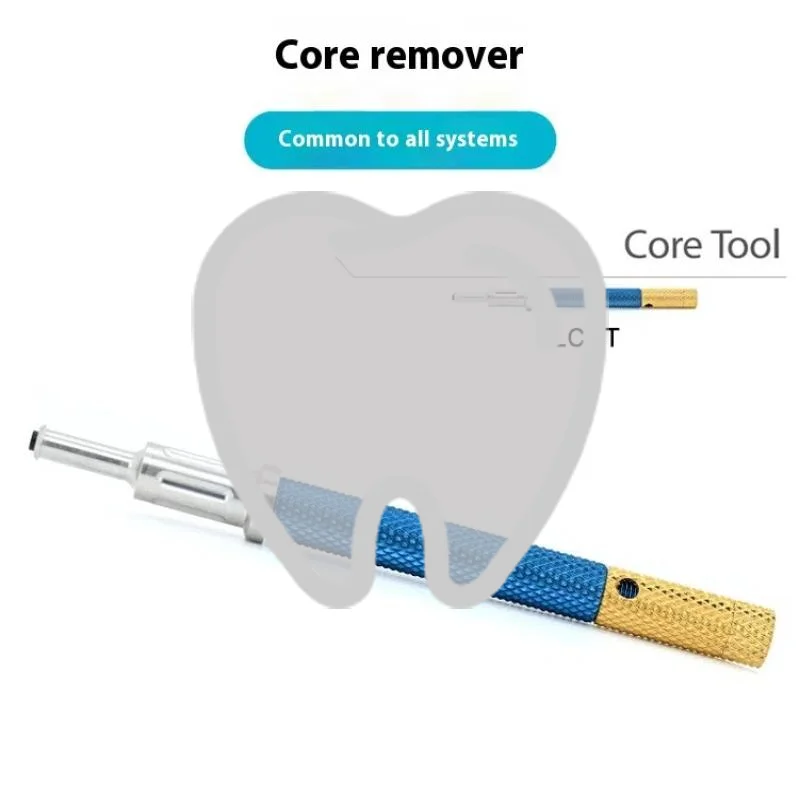 

Инструмент для извлечения сердцевины дентального имплантата Magic Rod: вспомогательный инструмент для замены колпачков абатментов и извлечения сердцевины