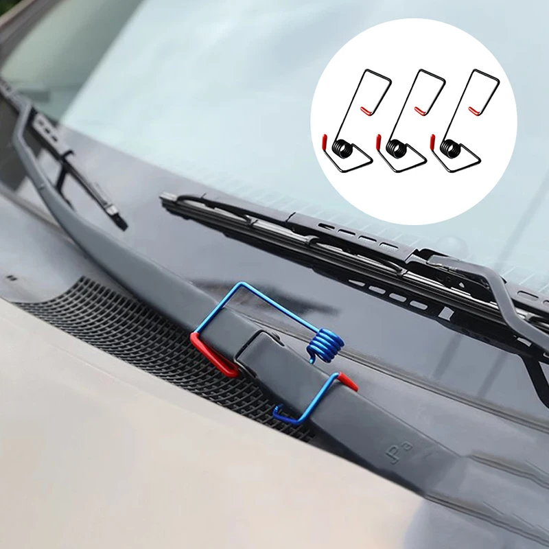 New Car Wiper Booster Spring Universal Intelligent Wiper Arms Alloy Rubber Windscreen Wipers Spring Auto Replaceable Parts Tools