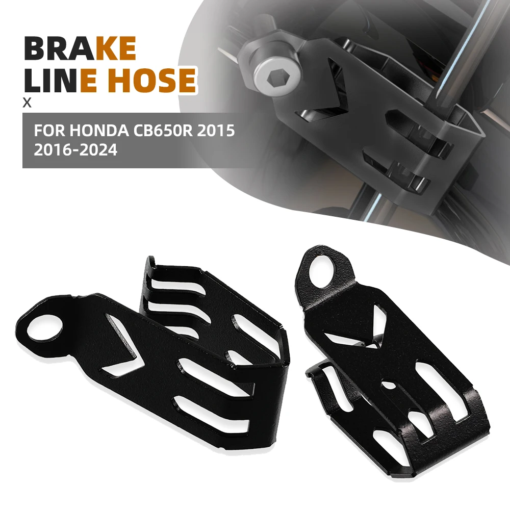 

FOR HONDA CB650R 2015 2016 2017 2018 2019 2020 2021 2022 2023 2024 CNC Front Brake Line Hose Clamp Holder CB 650R Accessories