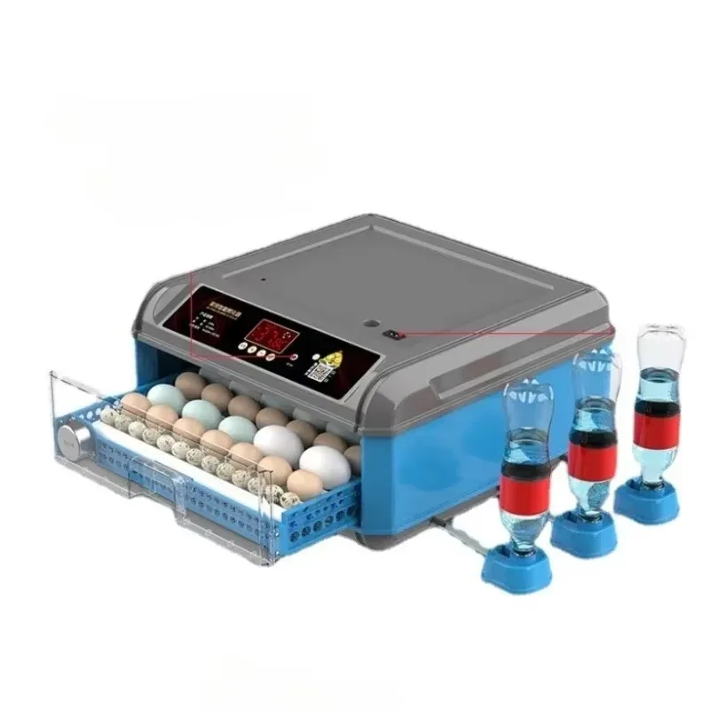 Automatic Egg Incubator 64/192/256 Eggs, Multifunctional Constant Temperature and Moisturizing Poultry Breeding Shell Breaker