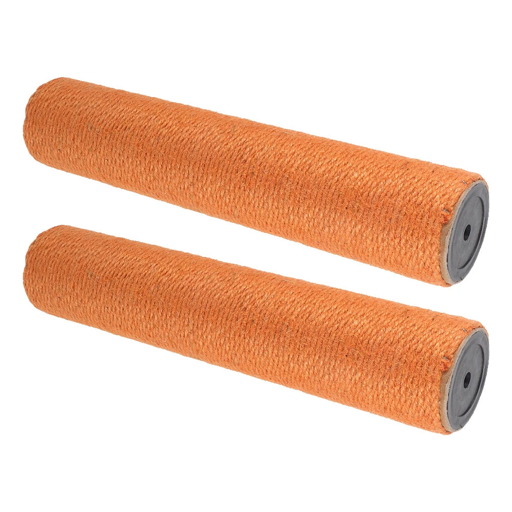 

2Pcs Cat Scratching Post Jute Rope Wear resistant Replacement DIY Accessories ange Hemp Long Pole Durable Kitten Toy