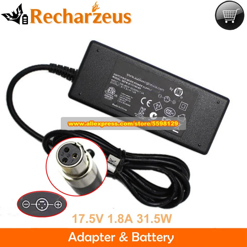 Genuine SZFB-S175180-A0 17.5V 1.8A 31.5W AC Adapter N22 A2 Power Charger for Audioengine A2 Speaker AUDIOVISION A2 N22 A2+ HD3