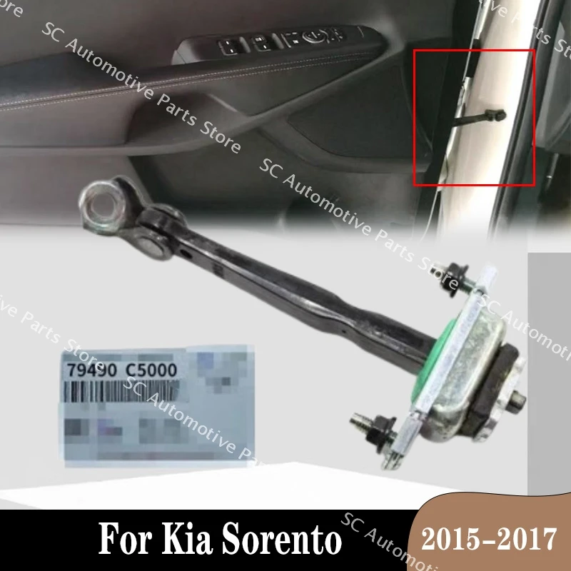 Front Rear Door Check Stopper Hinge Strap Limiter For Kia Sorento 2015 2016 2017 79380C5000 79390C5000 79480C5000 79490C5000