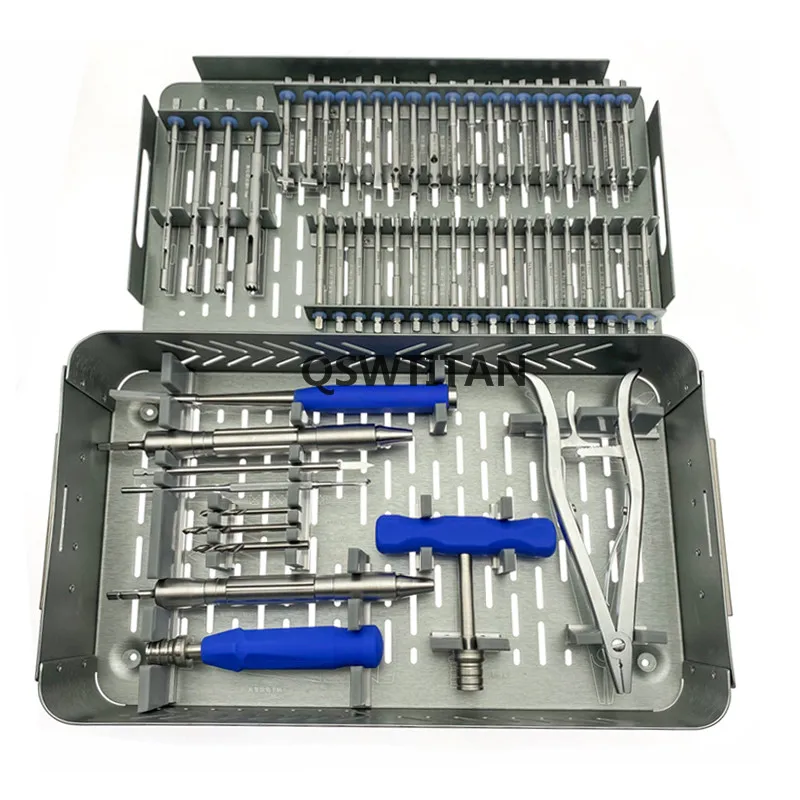 53pcs/set Orthopedics Screwdriver Surgical Screw Extractor Screw Broken Removal  Instrument Orthopaedic Instruments