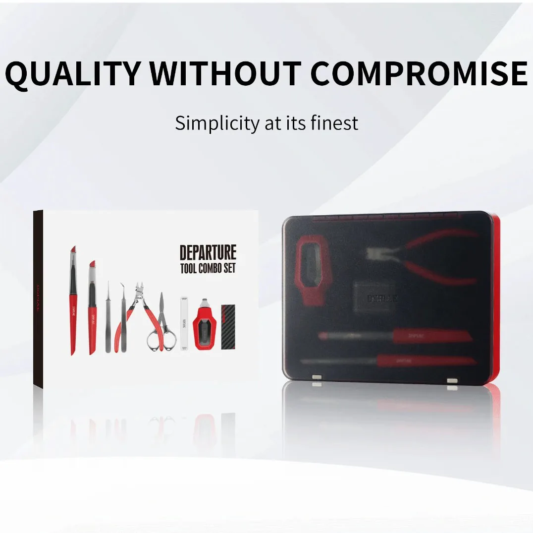 

DSPIAE TC-S01 Комбинированный набор инструментов для сборки модели Gundam Gunpla, прецизионные плоскогубцы, шлифовальная доска, пинцет, инструменты для хобби «сделай сам»