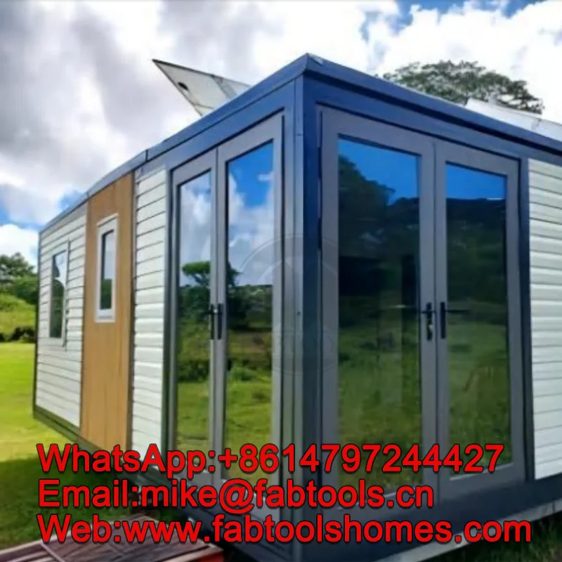 Luxury Portable Comfortable Container House Low-Carbon Energy Saving Modular Design Homes