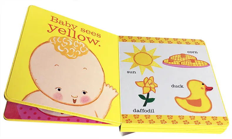 Baby's Colors,Baby Children's books aged 1 2 3, English picture book,9781416998211