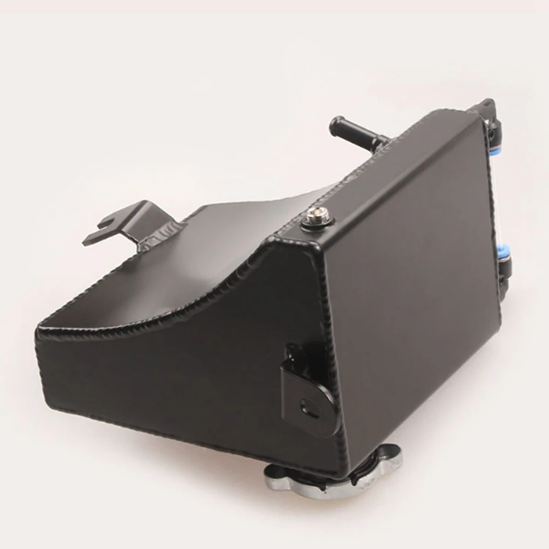Tanque de água auxiliar do líquido refrigerante do radiador do carro 1.5l pode tanque de água auxiliar para nissan 240sx s13 1989-1994 alumínio