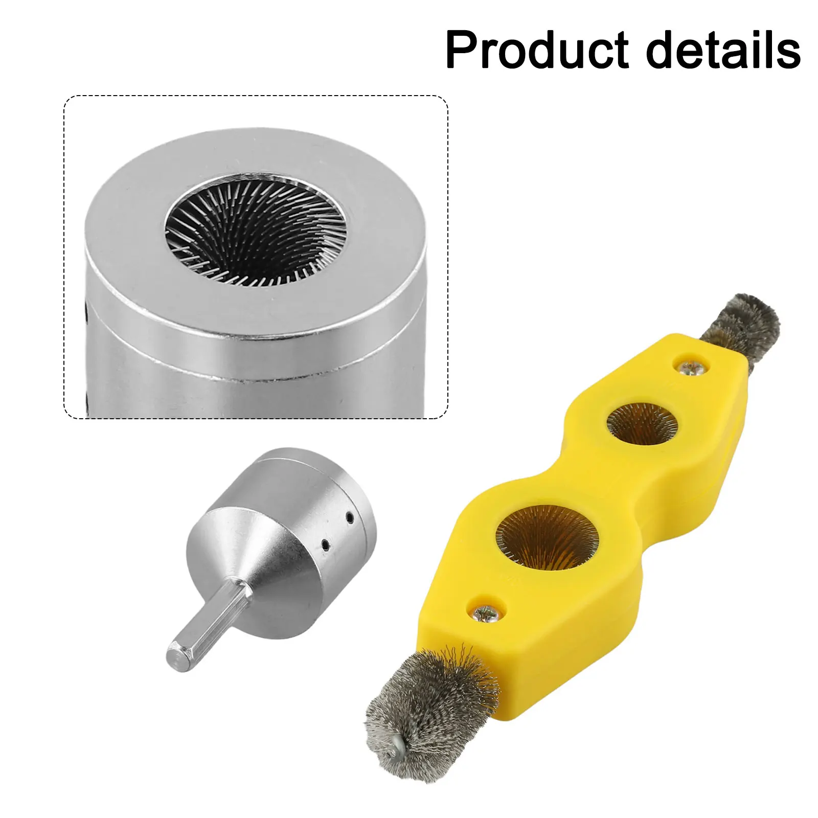 

Инструмент для эффективной очистки медных труб 15 мм, полировщик для автомобильных медных труб, промышленный инструмент для труб, двухсторонний очиститель
