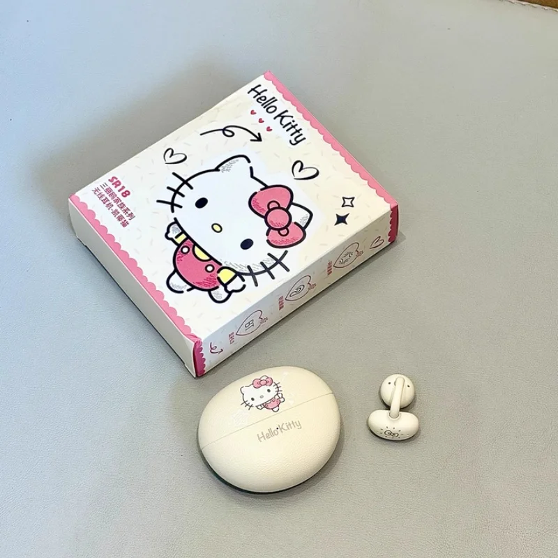 

Новая мода Hello Kitty аниме Bluetooth-гарнитура с зажимом для ушей стиль беспроводная спортивная гарнитура музыкальные спортивные наушники подарки