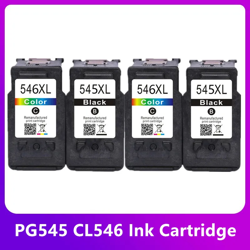 Compatible 545XL 546XL 545 XL 546 XL Ink Cartridge for Canon PG545 CL546 PG-545 for Pixma MG3050 2550 2450 2550S 2950 MX495