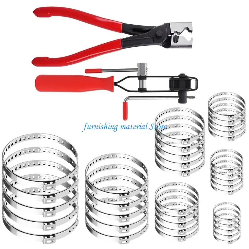 Y5GD Multipurpose Nonrust Steel Hose Pliers for Home DIY and Industrial Projects