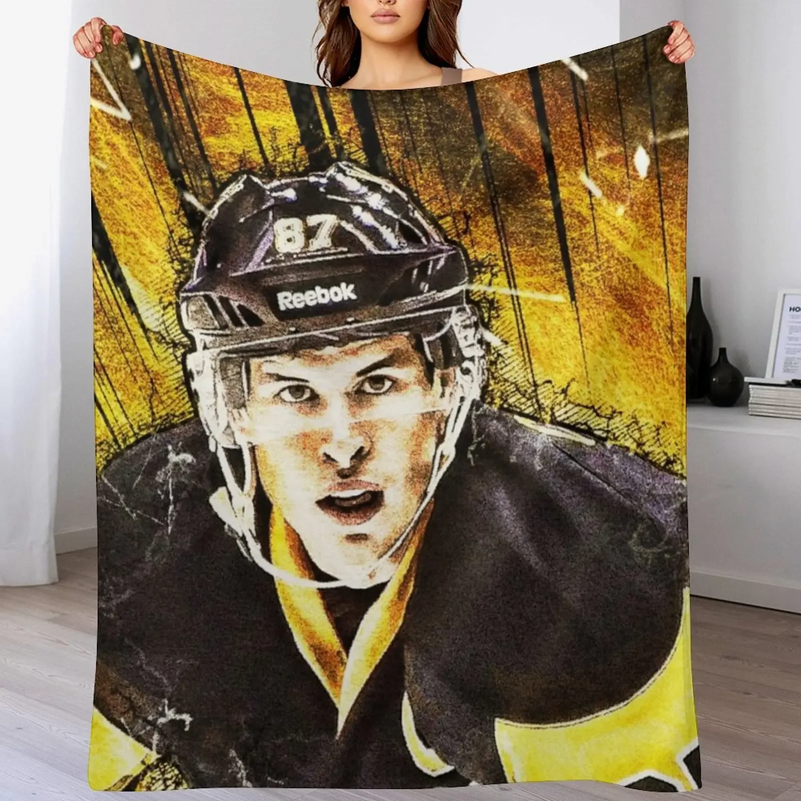 

Sidney Crosby 3#021122 Throw Blanket Versatile Cozy Throw Blanket for All Occasions