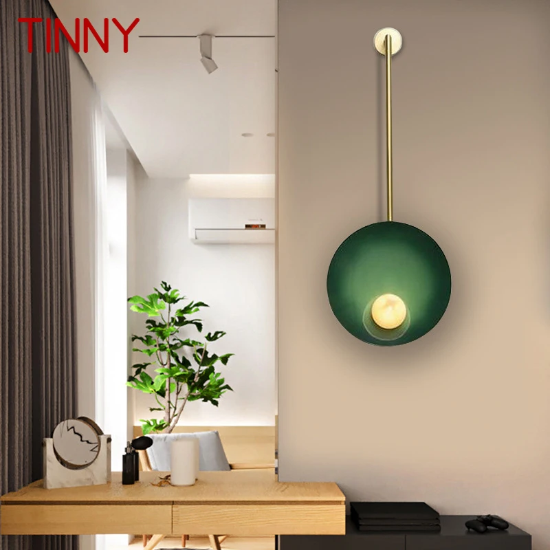 

TINNY Nordic Postmodern Wall Lamp Personalized And Creative Living Room Hotel Lobby Villa Fitting