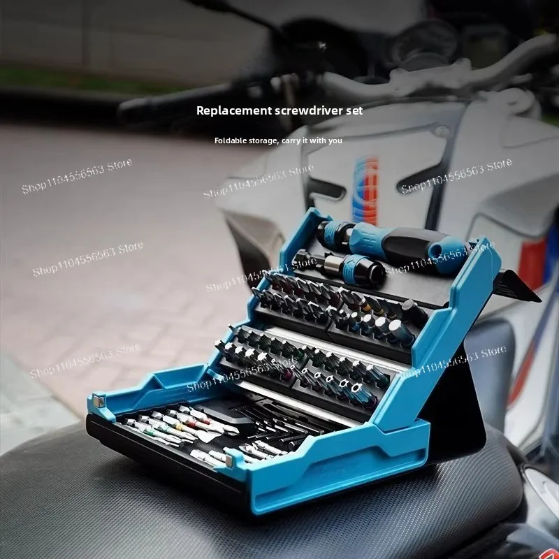 Ratchet Wrench and Socket Set, Comprehensive Tool Kit for Bicycle Motorcycle Auto Repair and Home Maintenance Projects