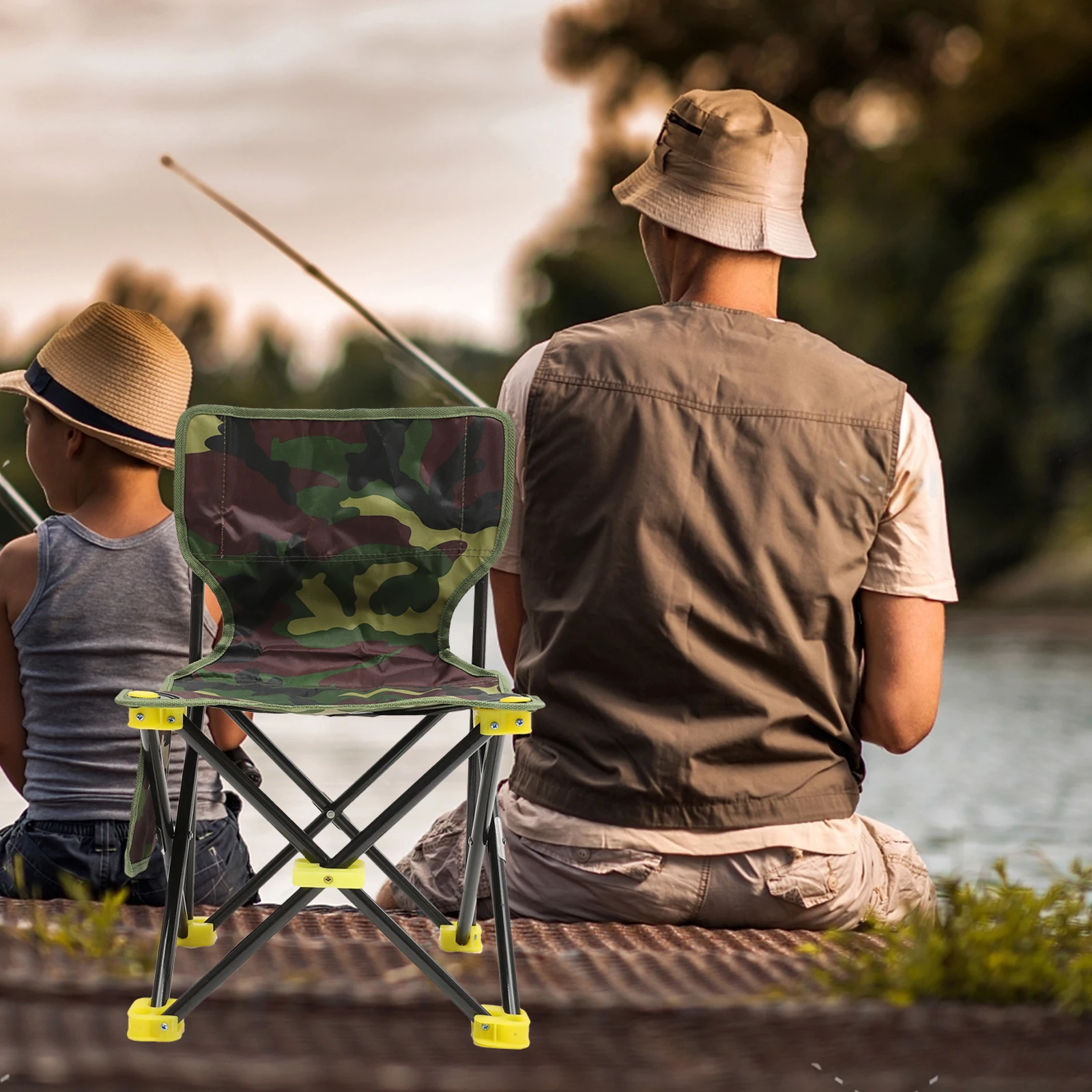 

Складной стул для рыбалки, прочная ткань Оксфорд, портативный уличный стул для кемпинга, легкий стул, принадлежности для рыбалки