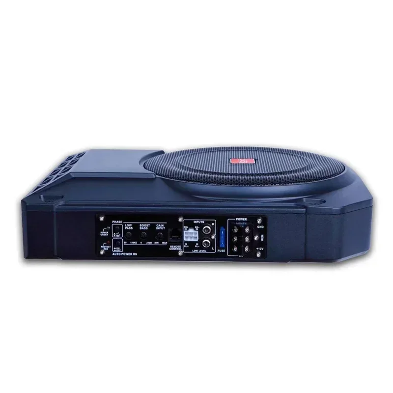 Car Subwoofer Ultra-thin Overweight Bass Sound Seat Under The Seat Active 10 Inch Subwoofer