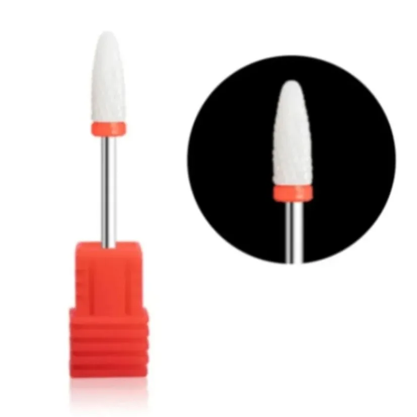 Broca Elétrica para Manicure e Pedicure, Acessórios para Nail Drill Machine, Carboneto Cerâmico, Tungstênio, Nails Tools