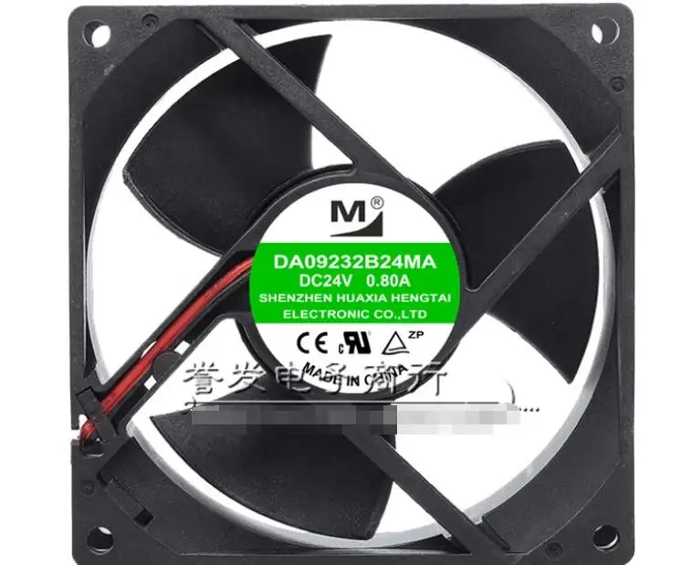 M DA09232B24MA DC 24V 0.80A 90x90x32mm 2-Wire Server Cooling Fan